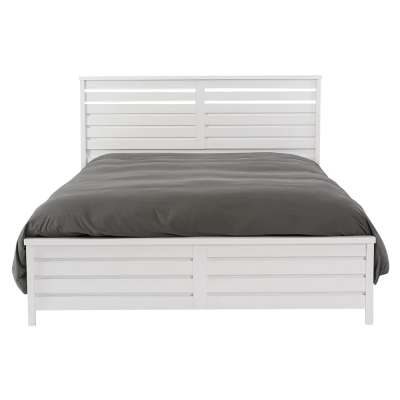 Queen Bed 8100 (White)